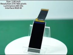 Bar Type LCD Display 2,86 inci Resolusi 376*960 piksel Industrial LCD Display