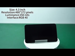 Layar sentuh kendaraan Layar sentuh LCD Kecerahan tinggi 300 Nit Layar sentuh LCD